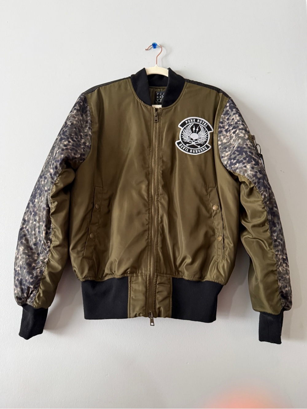 Punk Royal Devil Dancers Creatures of Chaos Bomber Jacket Small